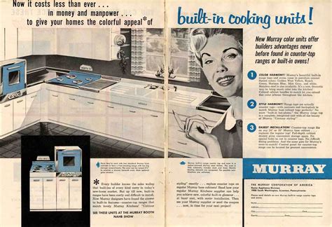 1954 Murray steel kitchen cabinets 